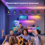 Світлодіодна стрічка Govee RGBIC Basic Wi-Fi + Bluetooth LED Strip Light With Protective Coating 10м Білий (H619C3D1) Світлодіодна стрічка Govee RGBIC Basic Wi-Fi + Bluetooth LED Strip Light With Protective Coating 10м Білий (H619C3D1)