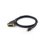 Кабель мультимедійний miniDisplayPort M to DVI M 1.8m 24+1pin Cablexpert (CC-mDPM-DVIM-6) Кабель мультимедійний miniDisplayPort M to DVI M 1.8m 24+1pin Cablexpert (CC-mDPM-DVIM-6)