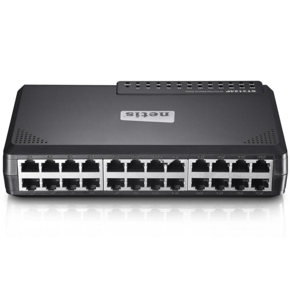 Комутатор мережевий Netis ST3124P