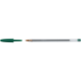 Ручка кулькова Bic Cristal, зелена (bc875976) Ручка кулькова Bic Cristal, зелена (bc875976)