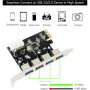 Контролер Dynamode USB 3.0 4 ports to PCI-E (USB3.0-4-PCIE) Контролер Dynamode USB 3.0 4 ports to PCI-E (USB3.0-4-PCIE)