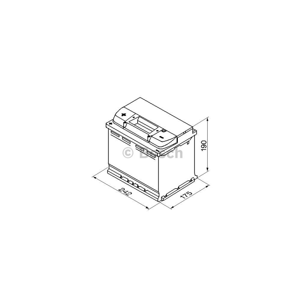 Акумулятор автомобільний Bosch 60А (0 092 S40 060)