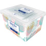 Ватні палички Novita Delicate Deco-box у квадратній коробці 300 шт. (4823071643909) Ватні палички Novita Delicate Deco-box у квадратній коробці 300 шт. (4823071643909)