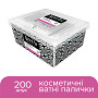 Ватні палички Novita Professional в картонній коробці 200 шт. (4823071648072) Ватні палички Novita Professional в картонній коробці 200 шт. (4823071648072)