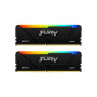 Модуль пам'яті для комп'ютера DDR4 16GB (2x8GB) 3200 MHz Beast RGB Kingston Fury (ex.HyperX) (KF432C16BB2AK2/16) Модуль пам'яті для комп'ютера DDR4 16GB (2x8GB) 3200 MHz Beast RGB Kingston Fury (ex.HyperX) (KF432C16BB2AK2/16)