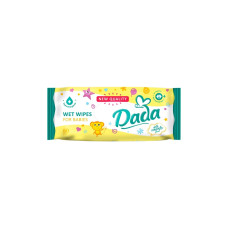 Дитячі вологі серветки Dada з екстрактом ромашки, 60 шт (4820174980382)