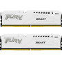 Модуль пам'яті для комп'ютера DDR5 32GB (2x16GB) 5600 MHz Beast White Kingston Fury (ex.HyperX) (KF556C36BWEK2-32) Модуль пам'яті для комп'ютера DDR5 32GB (2x16GB) 5600 MHz Beast White Kingston Fury (ex.HyperX) (KF556C36BWEK2-32)