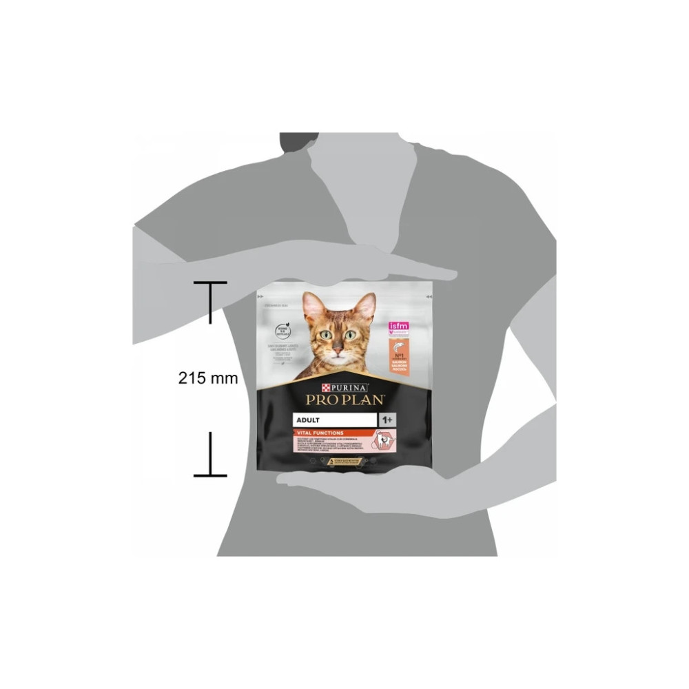 Сухий корм для кішок Purina Pro Plan Original з лососем 400 г (7613036545037)