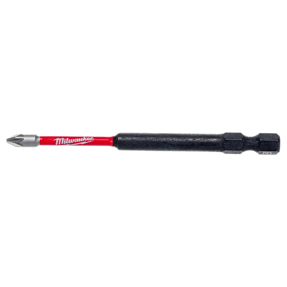 Біта для шуруповерта Milwaukee SHOCKWAVE, PZ1, 90мм 1шт (4932430862)