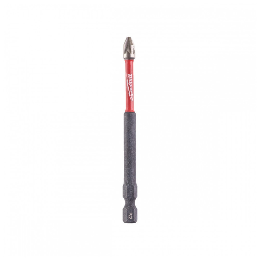 Біта для шуруповерта Milwaukee SHOCKWAVE, PZ2, 90мм 1шт (4932430867)