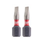 Набір біт Milwaukee SHOCKWAVE, SL1,2x6,5, 25мм, 2шт (4932430903) Набір біт Milwaukee SHOCKWAVE, SL1,2x6,5, 25мм, 2шт (4932430903)