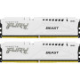 Модуль пам'яті для комп'ютера DDR5 32GB (2x16GB) 5200 MHz FURY Beast White Kingston Fury (ex.HyperX) (KF552C40BWK2-32) Модуль пам'яті для комп'ютера DDR5 32GB (2x16GB) 5200 MHz FURY Beast White Kingston Fury (ex.HyperX) (KF552C40BWK2-32)