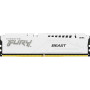 Модуль пам'яті для комп'ютера DDR5 32GB 5200 MHz FURY Beast White Kingston Fury (ex.HyperX) (KF552C40BW-32) Модуль пам'яті для комп'ютера DDR5 32GB 5200 MHz FURY Beast White Kingston Fury (ex.HyperX) (KF552C40BW-32)