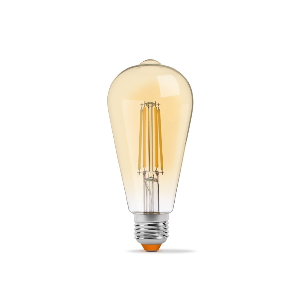 Лампочка Videx Filament ST64FA 10W E27 2200K бронза (VL-ST64FA-10272)