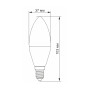 Лампочка Videx LED C37e 7W E14 4100K (VL-C37e-07144) Лампочка Videx LED C37e 7W E14 4100K (VL-C37e-07144)