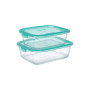 Харчовий контейнер Luminarc Keep'n Box Lagoon набор 2шт прямоуг. 820мл/1220мл (P5506) Харчовий контейнер Luminarc Keep'n Box Lagoon набор 2шт прямоуг. 820мл/1220мл (P5506)