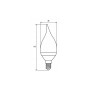 Лампочка EUROELECTRIC LED CW 6W E14 4000K 220V (LED-CW-06144(EE))