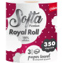Паперові рушники Chisto Softa Royal Roll 3 шари 350 відривів 1 рулон (4823098414759) Паперові рушники Chisto Softa Royal Roll 3 шари 350 відривів 1 рулон (4823098414759)