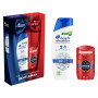 Набір косметики Old Spice Твердий дезодорант Captain 50 мл + Шампунь Head&Shoulders 2-в-1 Основний догляд 330 мл (8700216614740) Набір косметики Old Spice Твердий дезодорант Captain 50 мл + Шампунь Head&Shoulders 2-в-1 Основний догляд 330 мл (8700216614740)