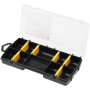 Ящик для інструментів Stanley касетница 21 х 11,5 х 3,5 см 10 отсеков (STST81679-1) Ящик для інструментів Stanley касетница 21 х 11,5 х 3,5 см 10 отсеков (STST81679-1)