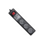 Мережевий подовжувач REAL-EL RS-3 USB CHARGE 1.8m, black (EL122500001) Мережевий подовжувач REAL-EL RS-3 USB CHARGE 1.8m, black (EL122500001)