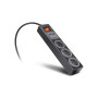 Мережевий подовжувач REAL-EL RS-3 USB CHARGE 1.8m, black (EL122500001) Мережевий подовжувач REAL-EL RS-3 USB CHARGE 1.8m, black (EL122500001)