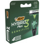 Змінні касети Bic Flex 3 Hybrid Sensitive 4 шт. (3086123644878) Змінні касети Bic Flex 3 Hybrid Sensitive 4 шт. (3086123644878)