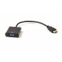 Перехідник HDMI to VGA 0.15m PowerPlant (CA910885) Перехідник HDMI to VGA 0.15m PowerPlant (CA910885)