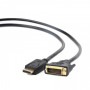 Кабель мультимедійний DisplayPort M to DVI M 3.0m Cablexpert (CC-DPM-DVIM-3M) Кабель мультимедійний DisplayPort M to DVI M 3.0m Cablexpert (CC-DPM-DVIM-3M)