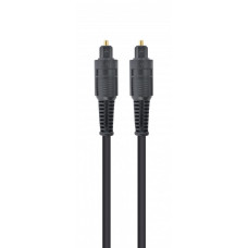 Кабель мультимедійний Optical Toslink 1.0m black Cablexpert (CC-OPT-1M)