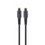 Кабель мультимедійний Optical Toslink 1.0m black Cablexpert (CC-OPT-1M) Кабель мультимедійний Optical Toslink 1.0m black Cablexpert (CC-OPT-1M)