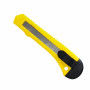 Ніж канцелярський H-Tone 18 мм жовтий (KNIFE-HT-JJ40605A-18) Ніж канцелярський H-Tone 18 мм жовтий (KNIFE-HT-JJ40605A-18)
