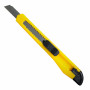 Ніж канцелярський H-Tone 9 мм жовтий (KNIFE-HT-JJ40610-9) Ніж канцелярський H-Tone 9 мм жовтий (KNIFE-HT-JJ40610-9)