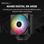 Кулер до процесора Deepcool AG400 DIGITAL BK ARGB Кулер до процесора Deepcool AG400 DIGITAL BK ARGB