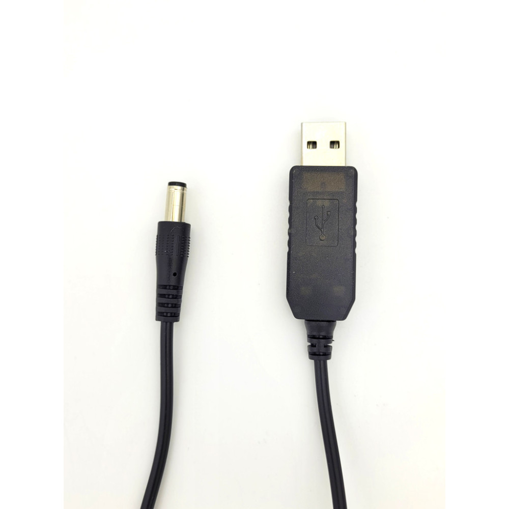 Кабель живлення USB to DC 5.5х2.5mm 12V 1.0A ACCLAB (1283126552847)