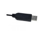 Кабель живлення USB to DC 5.5x2.1mm 12V 0.8m Armorstandart (ARM65663) Кабель живлення USB to DC 5.5x2.1mm 12V 0.8m Armorstandart (ARM65663)