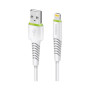 Дата кабель USB 2.0 AM to Lightning 2.0m CBFLEXL2 white Intaleo (1283126521416) Дата кабель USB 2.0 AM to Lightning 2.0m CBFLEXL2 white Intaleo (1283126521416)