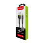 Дата кабель USB 2.0 AM to Micro 5P 2.0m CBFLEXM2 black Intaleo (1283126521430) Дата кабель USB 2.0 AM to Micro 5P 2.0m CBFLEXM2 black Intaleo (1283126521430)