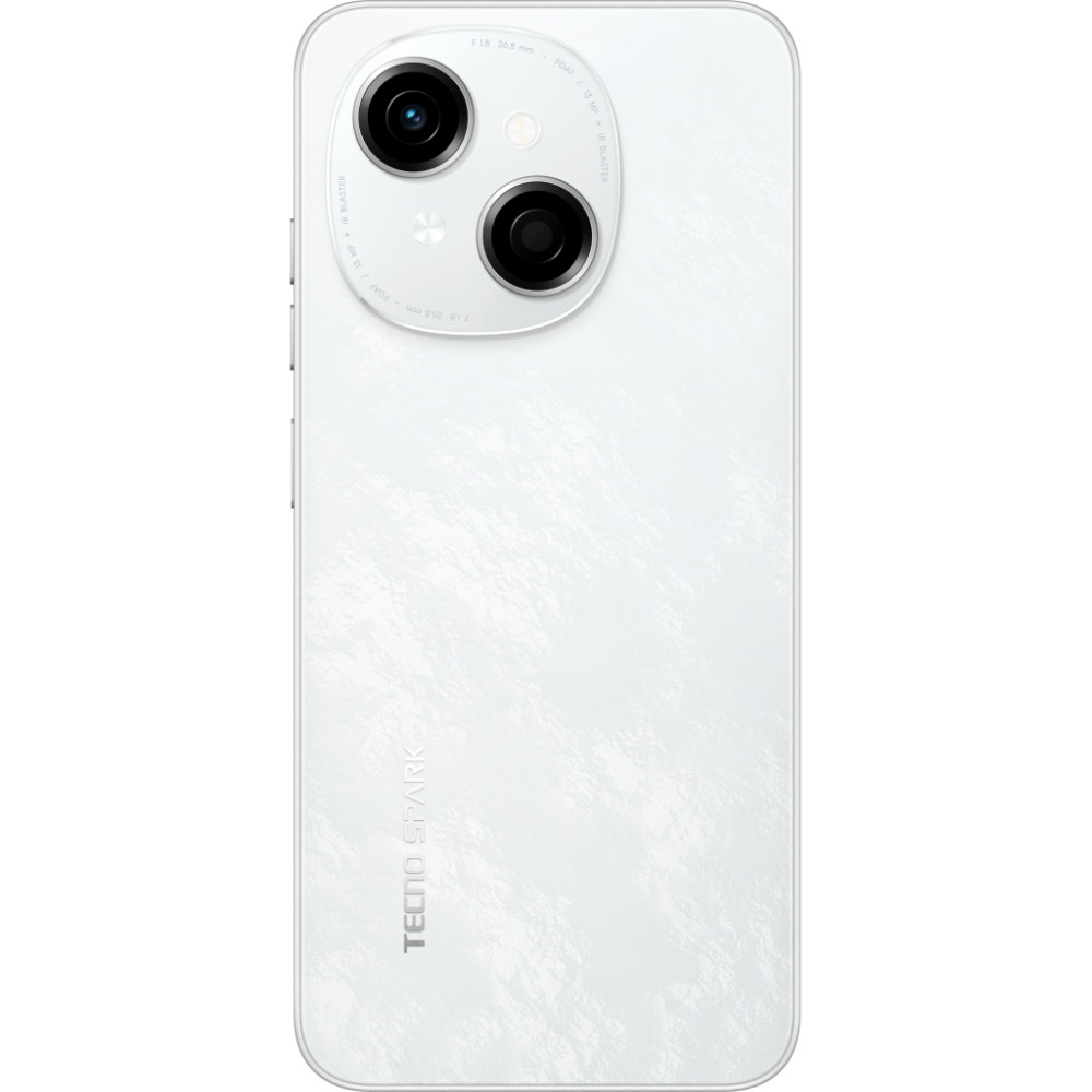 Мобільний телефон Tecno Spark Go 1 3/64GB Glittery White (4894947036446)