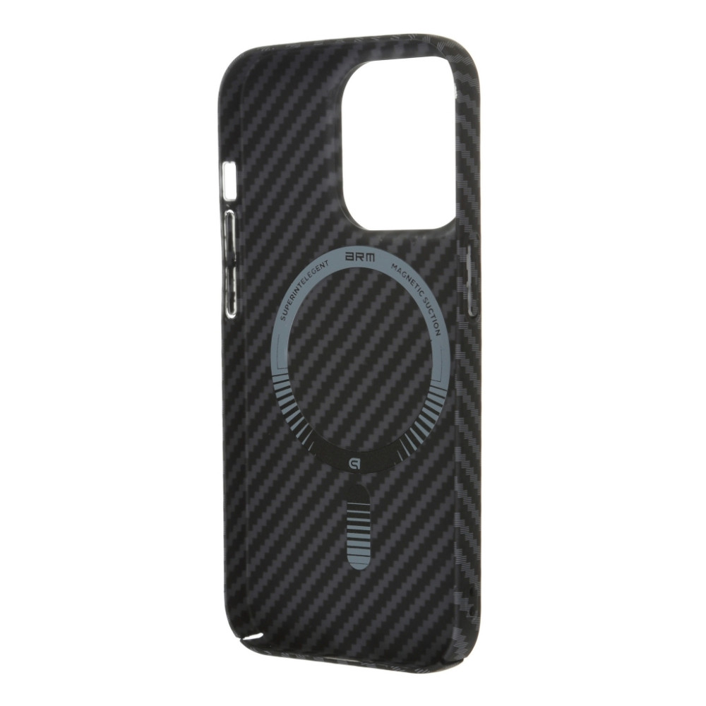 Чохол до мобільного телефона Armorstandart LikeCarbon MagCase Apple iPhone 14 Pro Black (ARM66365)