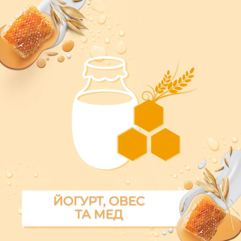 Лосьйон для тіла Johnson's Vita-Rich Доглядальний з йогуртом, вівсом і медом 400 мл (3574661385723)