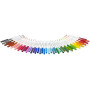 Фломастери Crayola Supertips (washable), 50 шт (7555) Фломастери Crayola Supertips (washable), 50 шт (7555)