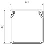 Короб Kopos LHD 40х40_HD (40х40 LHD) Короб Kopos LHD 40х40_HD (40х40 LHD)