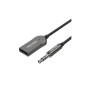 FM модулятор Vention AUX TRS 3.5мм USB Bluetooth 5.0 Coiled Cable 1.5M Gray Zinc (NAGHG) FM модулятор Vention AUX TRS 3.5мм USB Bluetooth 5.0 Coiled Cable 1.5M Gray Zinc (NAGHG)