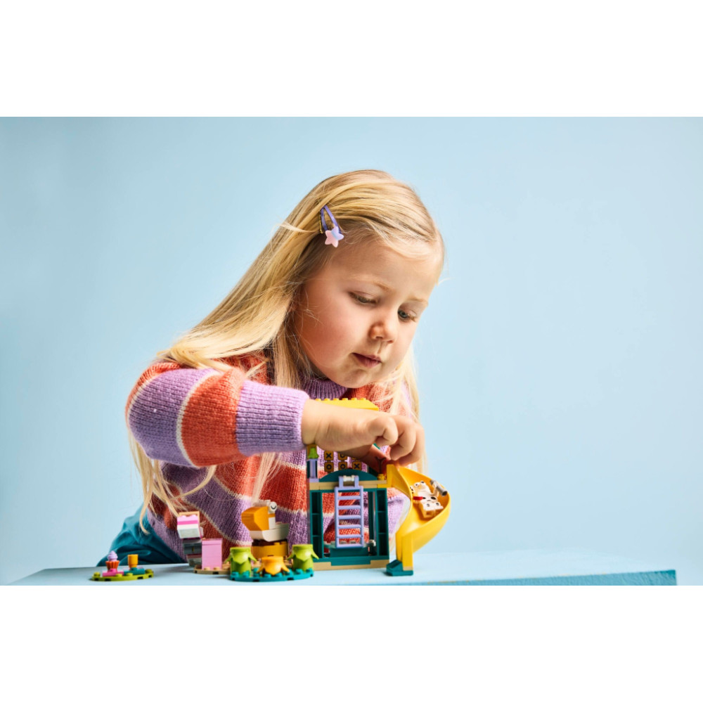 Конструктор LEGO Bluey Веселощі з Блуї та Хлоєю на ігровому майданчику (11201)
