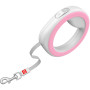 Повідець для собак WAUDOG R-leash світловідбиваюча стрічка XS-M до 40 кг 2.9 м рожевий (81277) Повідець для собак WAUDOG R-leash світловідбиваюча стрічка XS-M до 40 кг 2.9 м рожевий (81277)