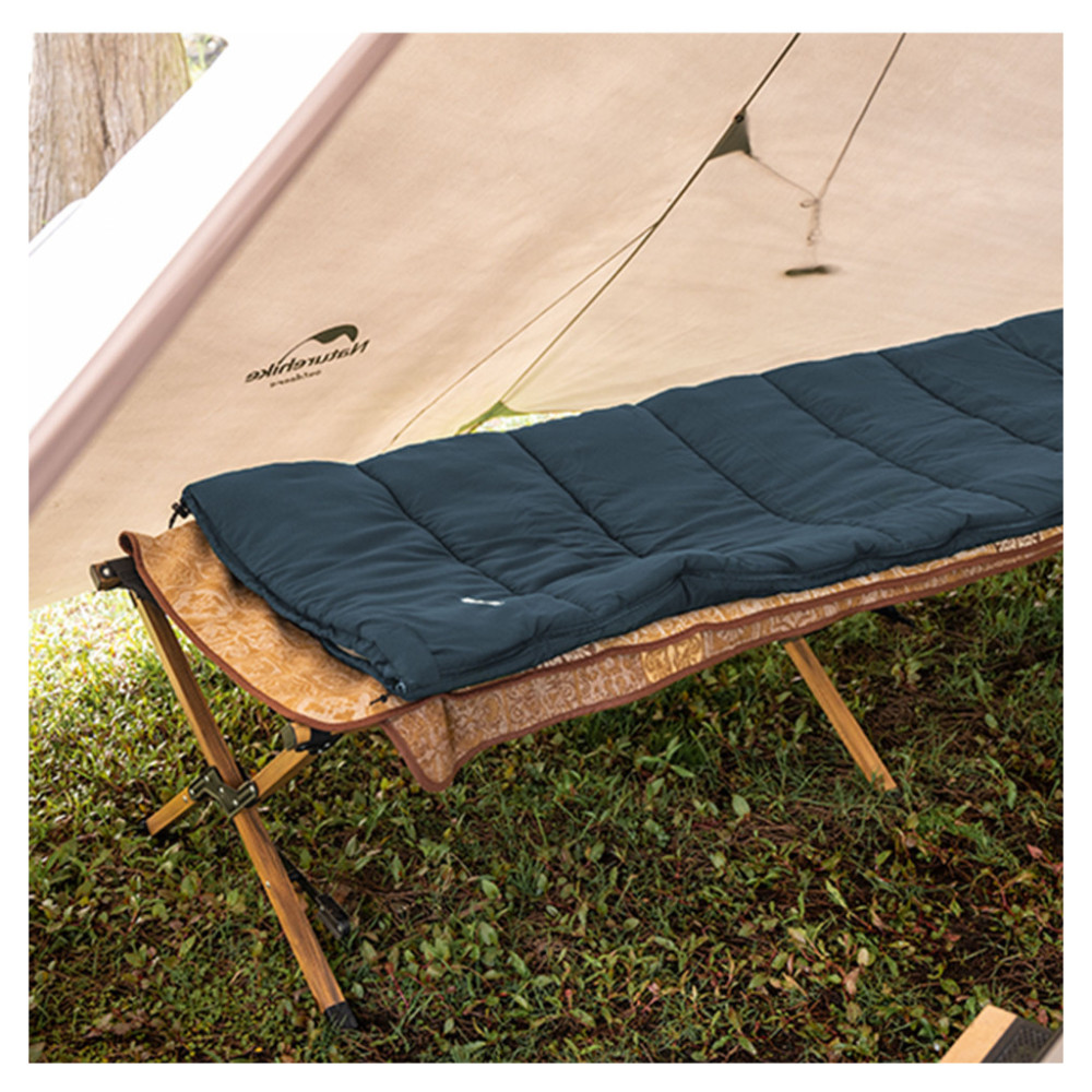 Спальний мішок Naturehike F150 NH22MSD05, лівий, темно-блакитний (6927595797761-L)