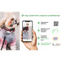 Шлея для собак WAUDOG Nylon з QR паспортом анатомічна H-подібна "ВАУ" S (5606) Шлея для собак WAUDOG Nylon з QR паспортом анатомічна H-подібна "ВАУ" S (5606)