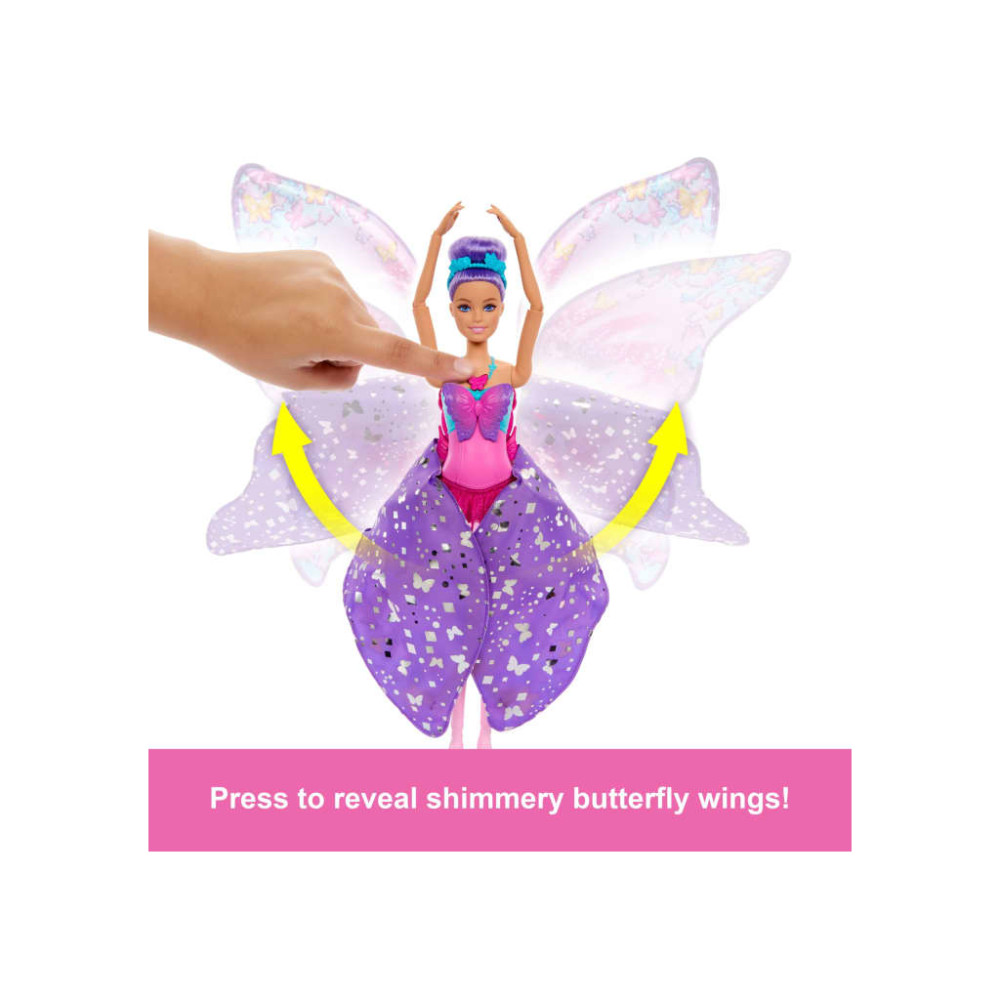 Лялька Barbie метелик Чарівні крильця серії Дрімтопія (HXJ10)