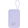Батарея універсальна Canyon 10000mAh OnPower 101 PD/22.5W built-in cable Purple (CNS-CPB101PU) Батарея універсальна Canyon 10000mAh OnPower 101 PD/22.5W built-in cable Purple (CNS-CPB101PU)